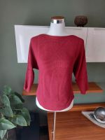 S.Oliver Pullover 3/4-Arm gerippt bordeaux mit Wolle strick Nordrhein-Westfalen - Uedem Vorschau