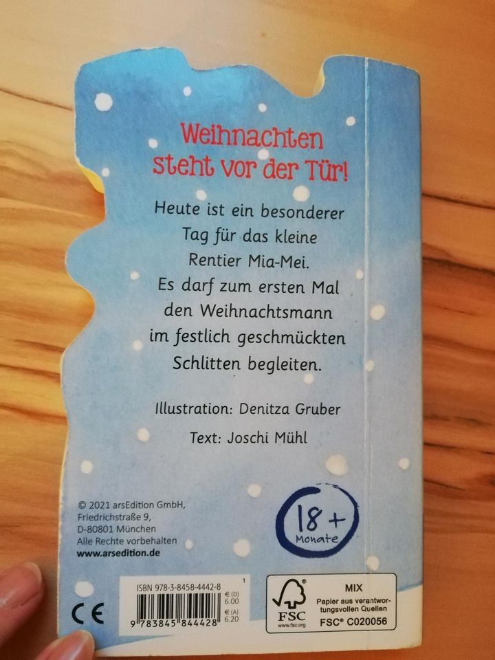 Mein freches Rentier, neuwertiges Buch für Kleinkinder in Wehrbleck