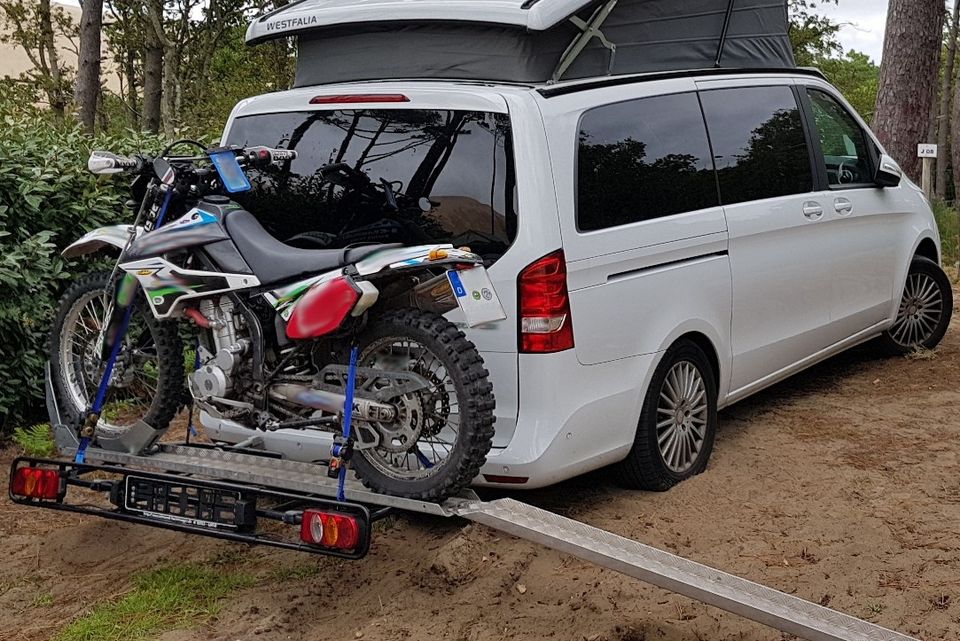 CATE Hecklastenträger für DB VITO V-Klasse - Motorradträger in Mindelheim