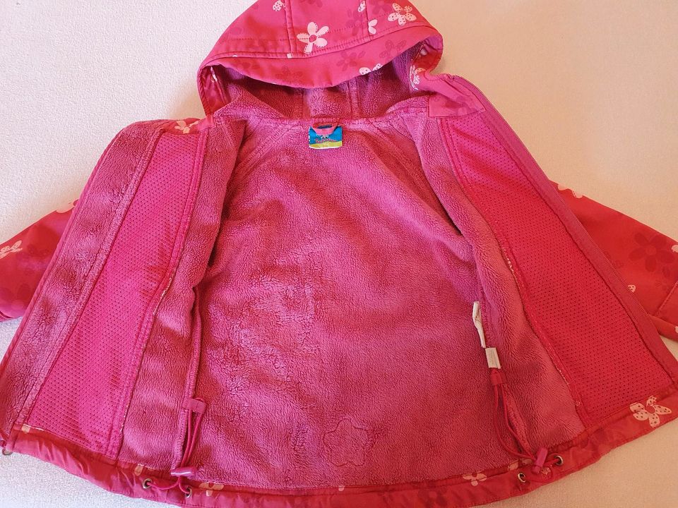 Softshelljacke Gr 104 Topolino dick gefüttert pink in Heideck