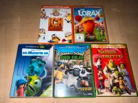 Div. Kinderfilme auf DVD Lorax, Monster AG, Shrek ... Niedersachsen - Saterland Vorschau