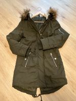 Jacke Parker H&M Gr. 34 Khaki Winterjacke Mantel Bayern - Gersthofen Vorschau