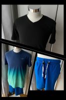 3 x T-Shirt , Shorts Gr M L  Hollister , Cotton made in Africa Nordrhein-Westfalen - Hürth Vorschau