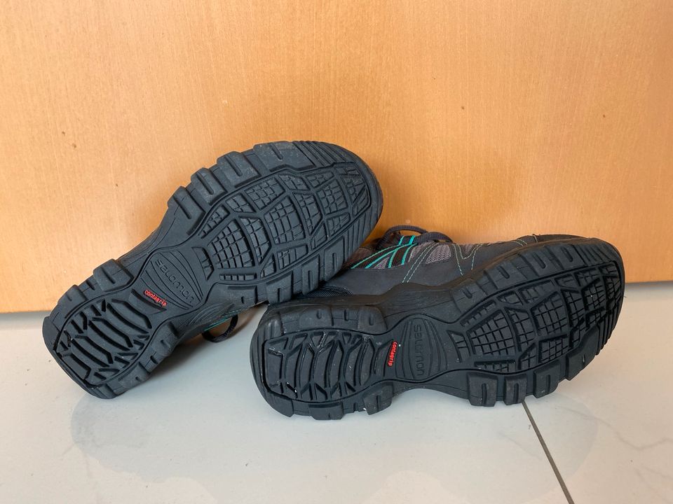 Salomon Kinderschuhe Wanderschuhe Outdoorschuhe 37 schwarz in Augsburg