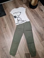 Set Shirt Tshirt Hose Sommerhose Snoopy Niedersachsen - Belm Vorschau