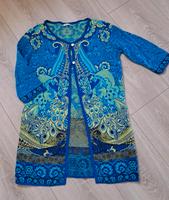 KOOI cardigan strickmantel 38 m pfau türkis Dithmarschen - Heide Vorschau