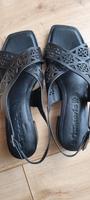 Damen Sandalen schwarz Gr.40 Brandenburg - Zeuthen Vorschau