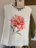 Blusen Shirt Catwalk J. 38 / 40  L Blume Weiß Koralle Bayern - Eichstätt Vorschau