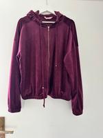 Tolle edle Samt Jacke Hoodie Lila  Hunkemöller in Gr L Nordrhein-Westfalen - Würselen Vorschau