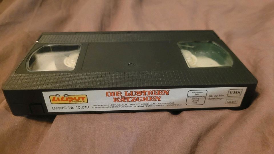 VHS die lustigen Kätzchen in Völklingen