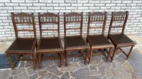 Stuhl/ Stühle Jugendstil, 5 Stück, Eiche, alt, vintage, antik Bayern - Grettstadt Vorschau