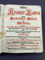 ANTIKES BUCH VON 1743 GEISTLICHER KRAMER LADEN - Versand kostenlos - Wir sind für Sie da lokal in 86830 Schwabmünchen oder online ARTHOME24 Bayern - Schwabmünchen Vorschau