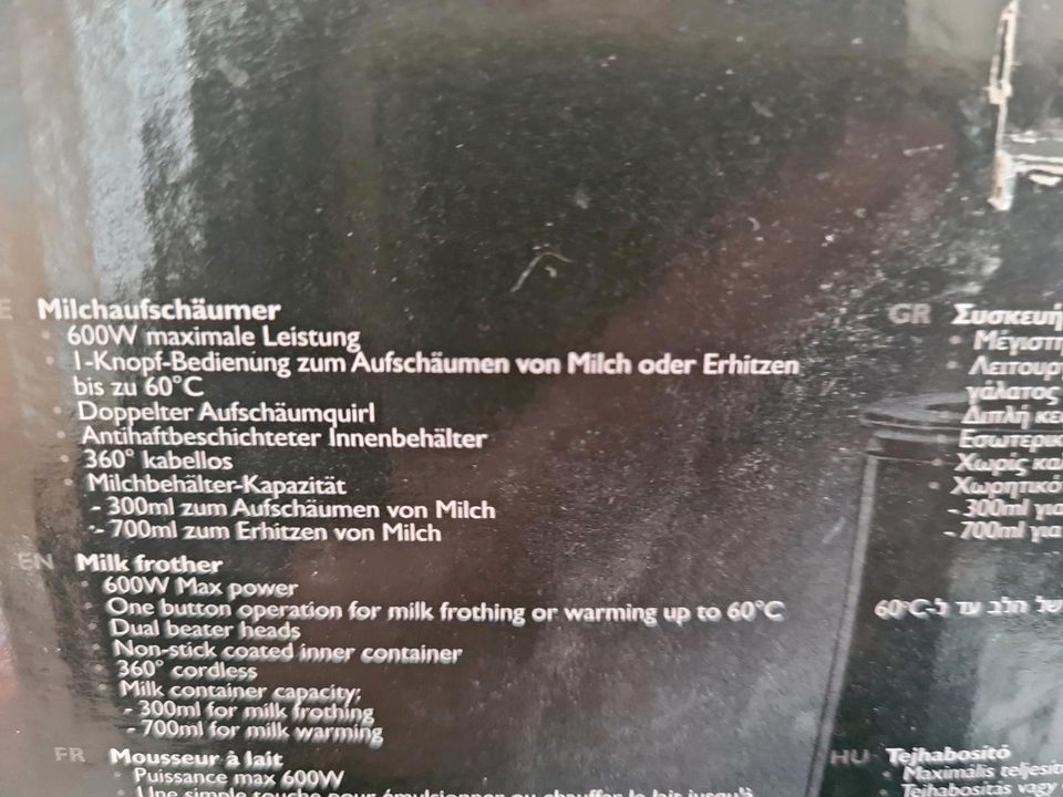 Grundig Milchaufschäumer Premium line neu in Dietzhölztal