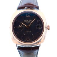 Panerai Special Editions Radiomir 10 Days GMT Rosso 45mm, Ref. PAM 00497, braunes Zifferblatt, 2016 ungetragenes Fullset Duisburg - Duisburg-Mitte Vorschau