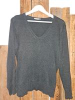 Strick Pullover gr.L grau Bayern - Burgbernheim Vorschau