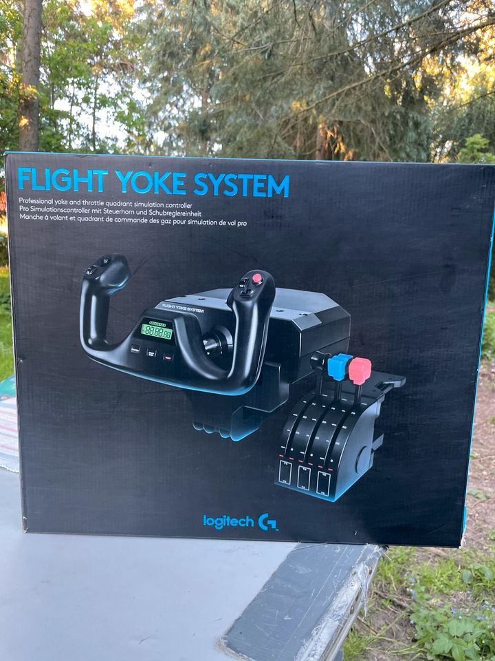 Logitech Flugsteuerung Flight Yoke System in Teterow