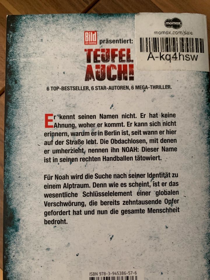 Sebastian Fitzek - NOAH - Thriller in Hannover