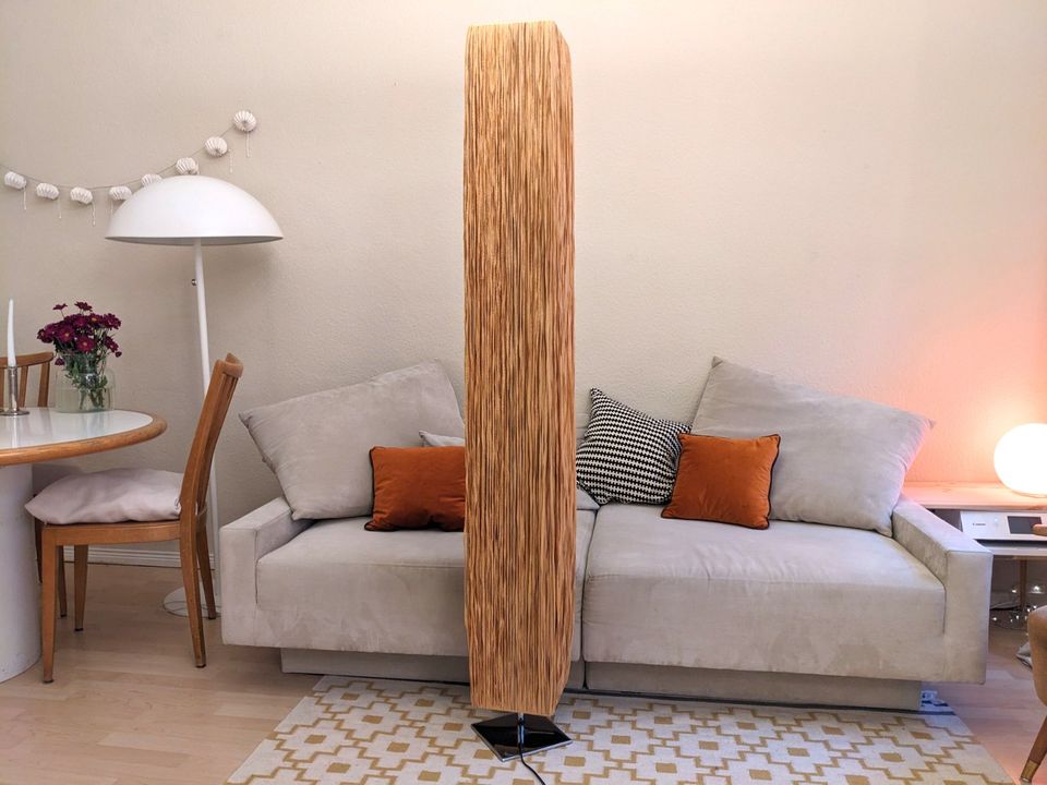 Schöne Bast-Stehlampe im Boho-Stil, DIY-Projekt 1,80m Stehleuchte in Berlin