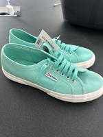 Superga Cotu Sneaker, Größe 40, Türkis Nordrhein-Westfalen - Mönchengladbach Vorschau