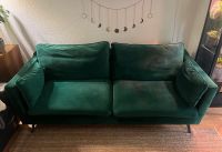 Sofa / Couch Samt grün Essen-West - Frohnhausen Vorschau