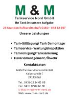 Tankstillegung Tankausbau und Tankdemontage von Heizöltanks Schleswig-Holstein - Ahrensburg Vorschau