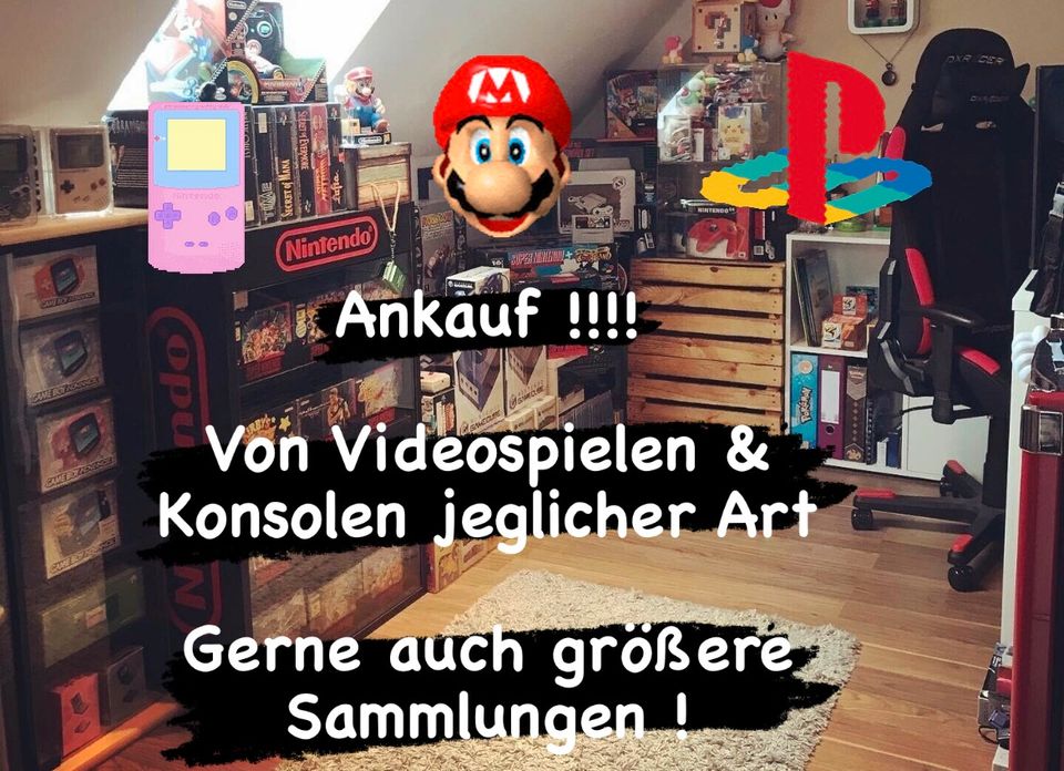 SUCHE | Nintendo/SNES/N64/NES/Gamecube/Gameboy/Playstation/Xbox in Ansbach