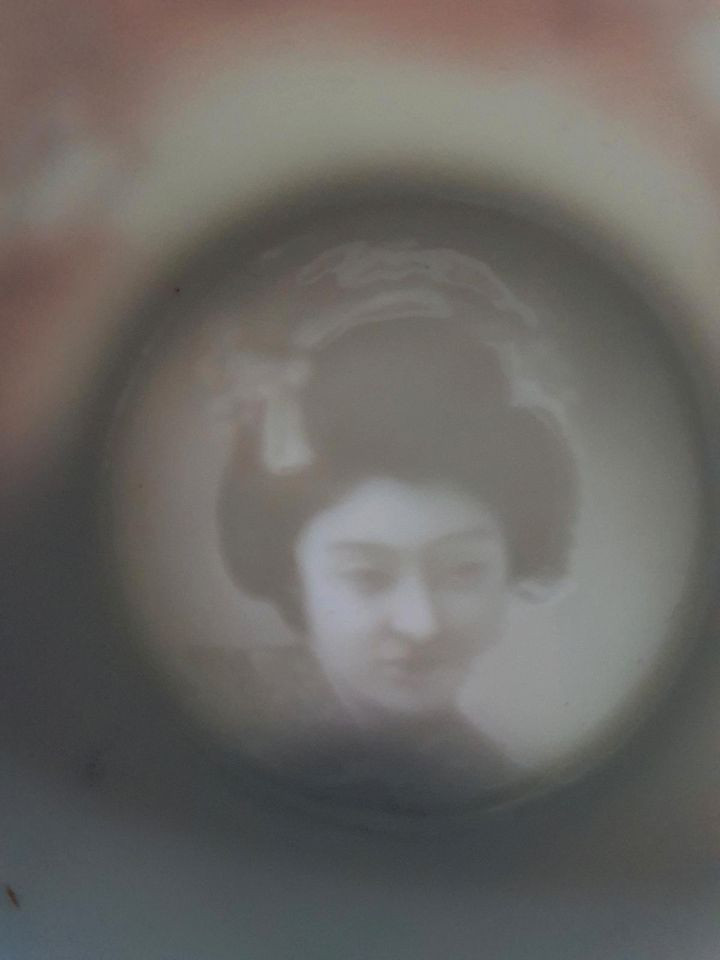 Japanisches Teeservice mit Geisha im Boden in Lübbecke 