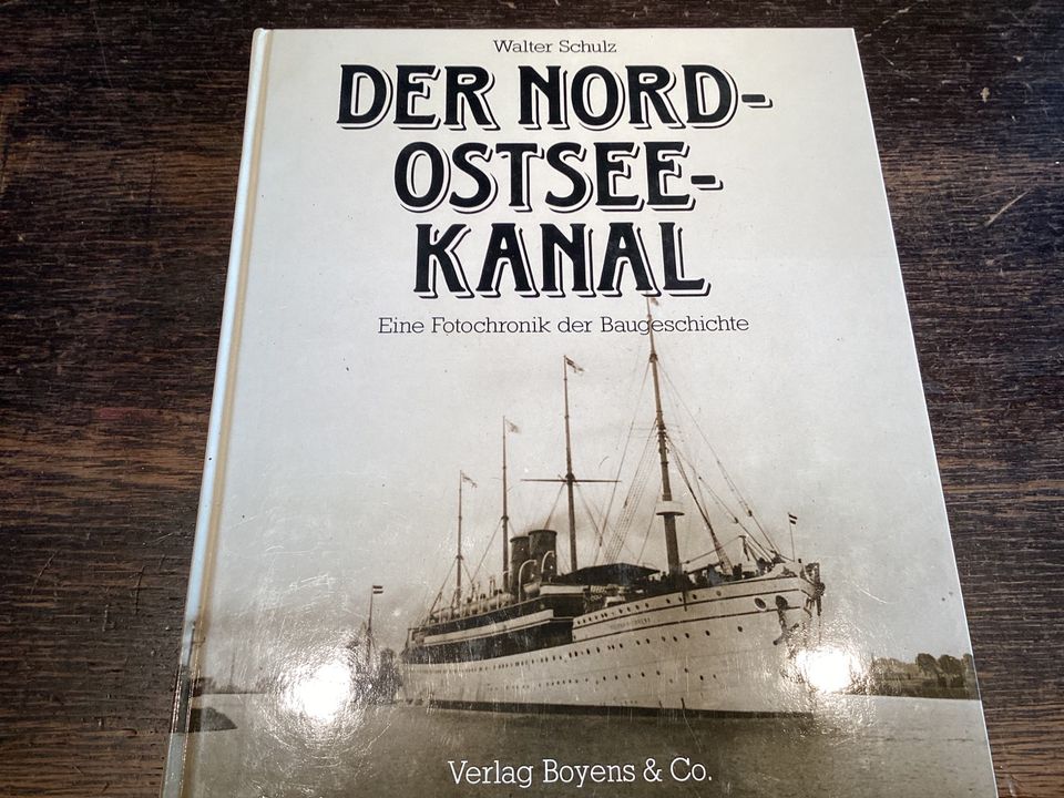 Nord Ostsee Kanal Buch über den Bau in Wolfenbüttel