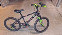 Kinderfahrrad BTWIN 47 406/20x1,95 in Schwarz/Grün – 7 Gänge Baden-Württemberg - Blaustein Vorschau