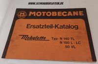 Motobecane Mobylette Typ N 140 TL, N 150 L Ersatzteilkatalog 1974 Hessen - Dautphetal Vorschau