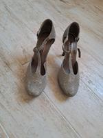 Glitzer Highheels Pumps spangenpumpsSiehe Fotos  Versand 5 Euro Bayern - Vöhringen Vorschau
