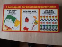 3 Lernspiele für das Kindergartenalter Mecklenburg-Vorpommern - Malchin Vorschau