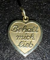Herzanhänger 333er Gold "Behalt mich lieb" Kreis Ostholstein - Ahrensbök Vorschau