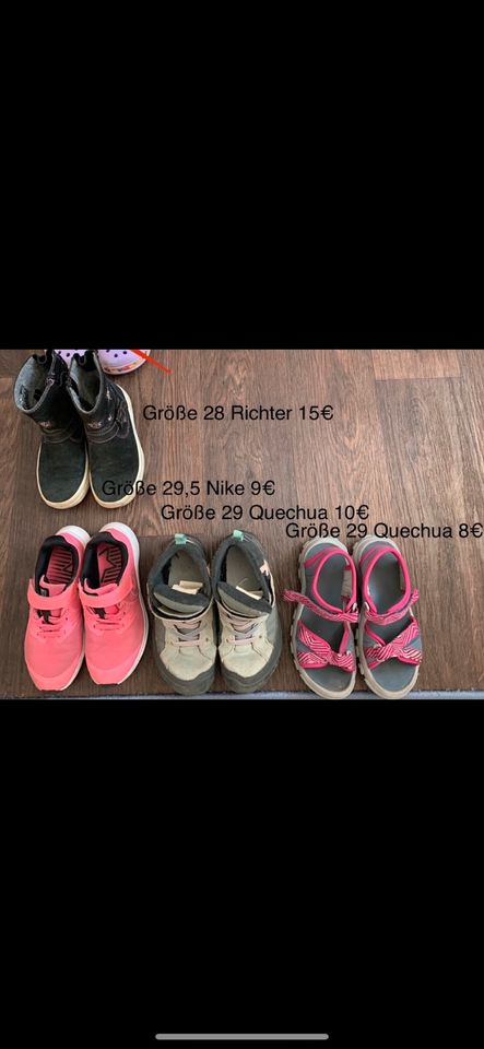 Mädchenschuhe 28-29 in Bornheim Pfalz