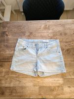 Shorts Hotpants Boyfriend mit Fransen H&M Gr. 36 hellblau Münster (Westfalen) - Wolbeck Vorschau