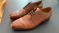 Geox Respira Herrenschuh Gr. 42/43 Cognac Leder Halbschuh elegant Bayern - Würzburg Vorschau