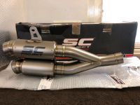 SC Project Twin GP70-R Dual Auspuff Ducati Monster 821 1200 R S Niedersachsen - Bad Bentheim Vorschau