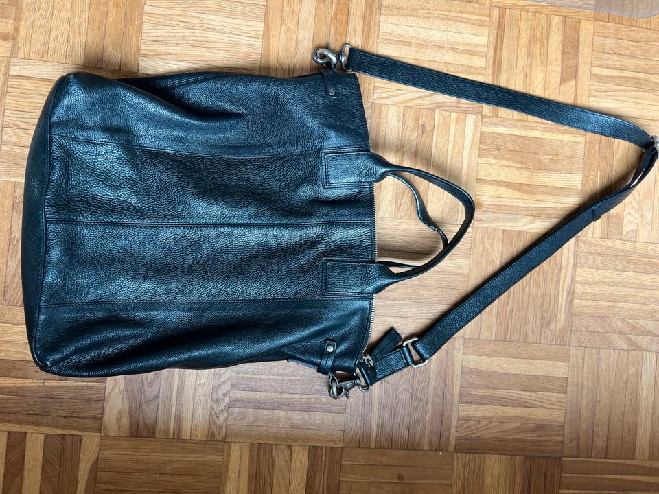 Pierre Balmain Handtasche schwarz Vintage in Gundelfingen