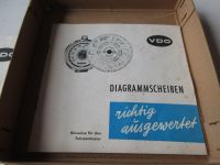 Alter VDO Diagrammscheiben Prospekt Hinweise f.den Fuhrparkleiter Bayern - Holzkirchen Unterfranken Vorschau