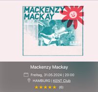 Suche 2 Tickets für Mackenzy Mackay Hamburg Hamburg-Nord - Hamburg Eppendorf Vorschau