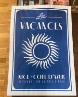 DESENIO Les Vacances Poster, Dekoration Leipzig - Gohlis-Süd Vorschau