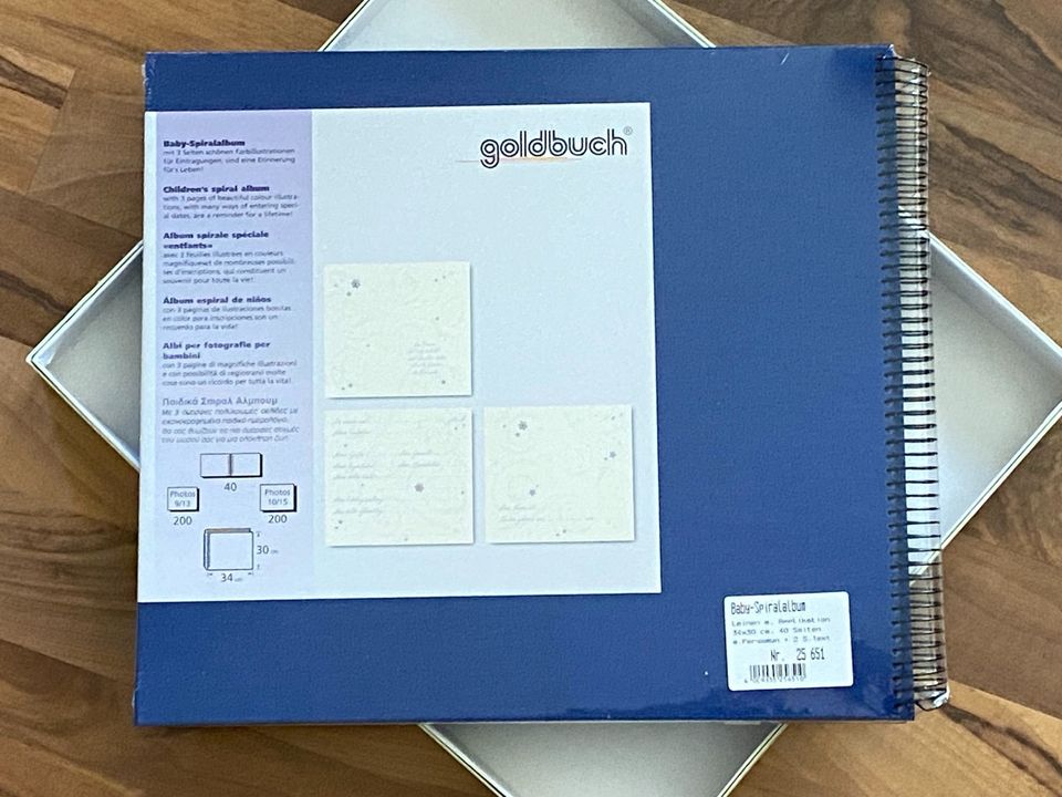 Baby Fotobuch von Goldbuch orginalverpackt in Olching