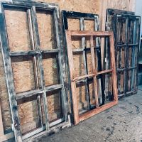 Alte Fensterrahmen aus Holz | aufgearbeitet für Deko Zwecke | Fenster Rahmen  Dekoration Hochzeit Boho Vintage Landhaus Stil Berlin - Tempelhof Vorschau
