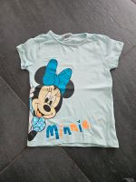 T-Shirt Minnie Maus Gr 122 blau Mädchen Bayern - Hohenwart Vorschau