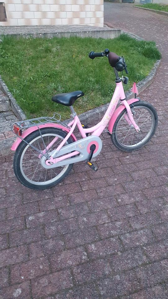 Puky 18 Zoll Fahrrad Kind Mädchen pink in Melpers