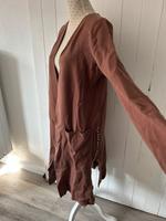 Langer Cardigan mit Perlen Orsay Strickjacke Hamburg-Mitte - Hamburg Hamm Vorschau