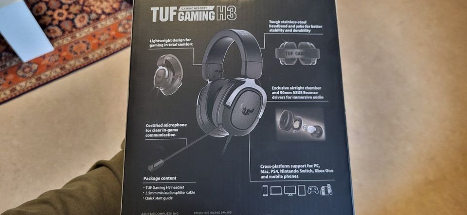 Neu | Gaming Headset Asus Tuf Gaming H3 ( PC / Console / Switch ) in Schöppingen