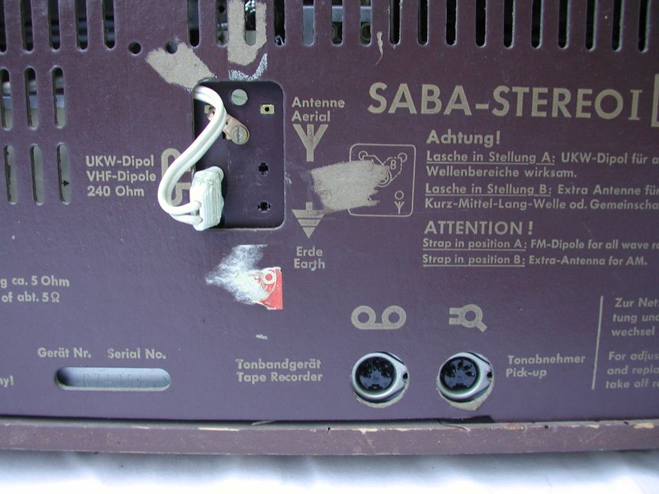Saba Stereo 1 Radio Receiver,Mod. SRI-18,vintage,funktionstüchtig in Köln