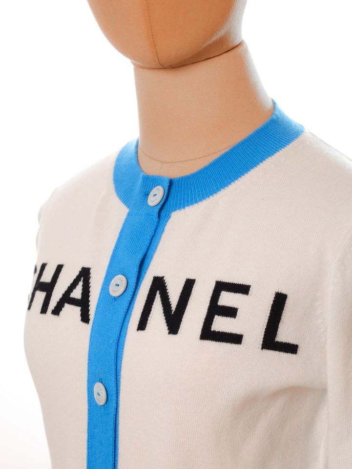 CHANEL CARDIGAN CHA NEL Pullover Gr. 36 KARL LAGERELD RATENKAUF in Grünwald