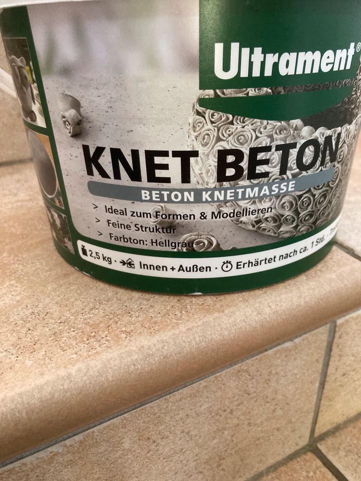 Basteln Knet Beton 2,5 kg in Stuttgart